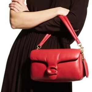 COACH - Red Pillow Tabby Bag